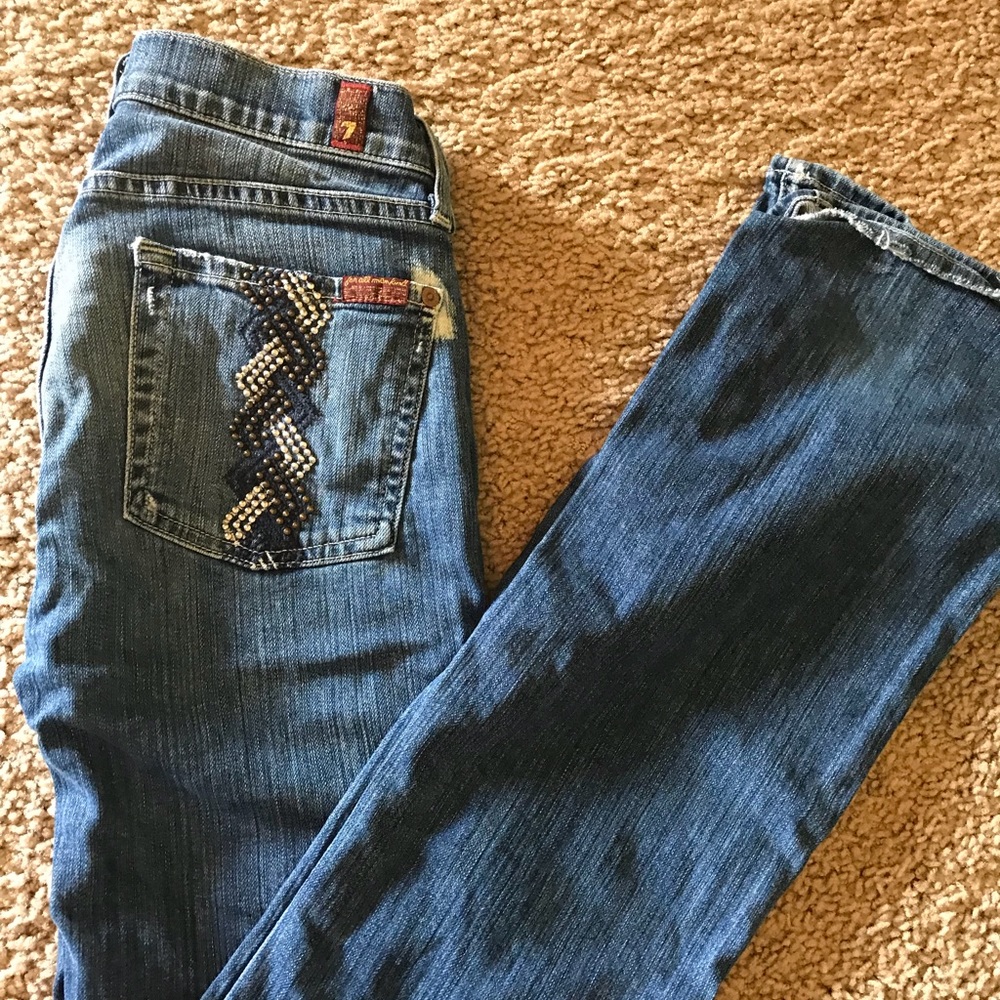 7 for all mankind jeans EUC